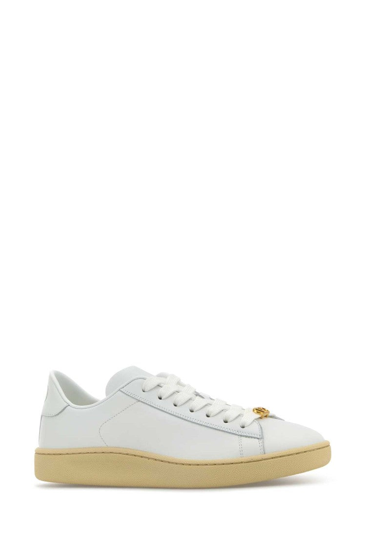 Valentino Garavani White Leather Royco Sneakers