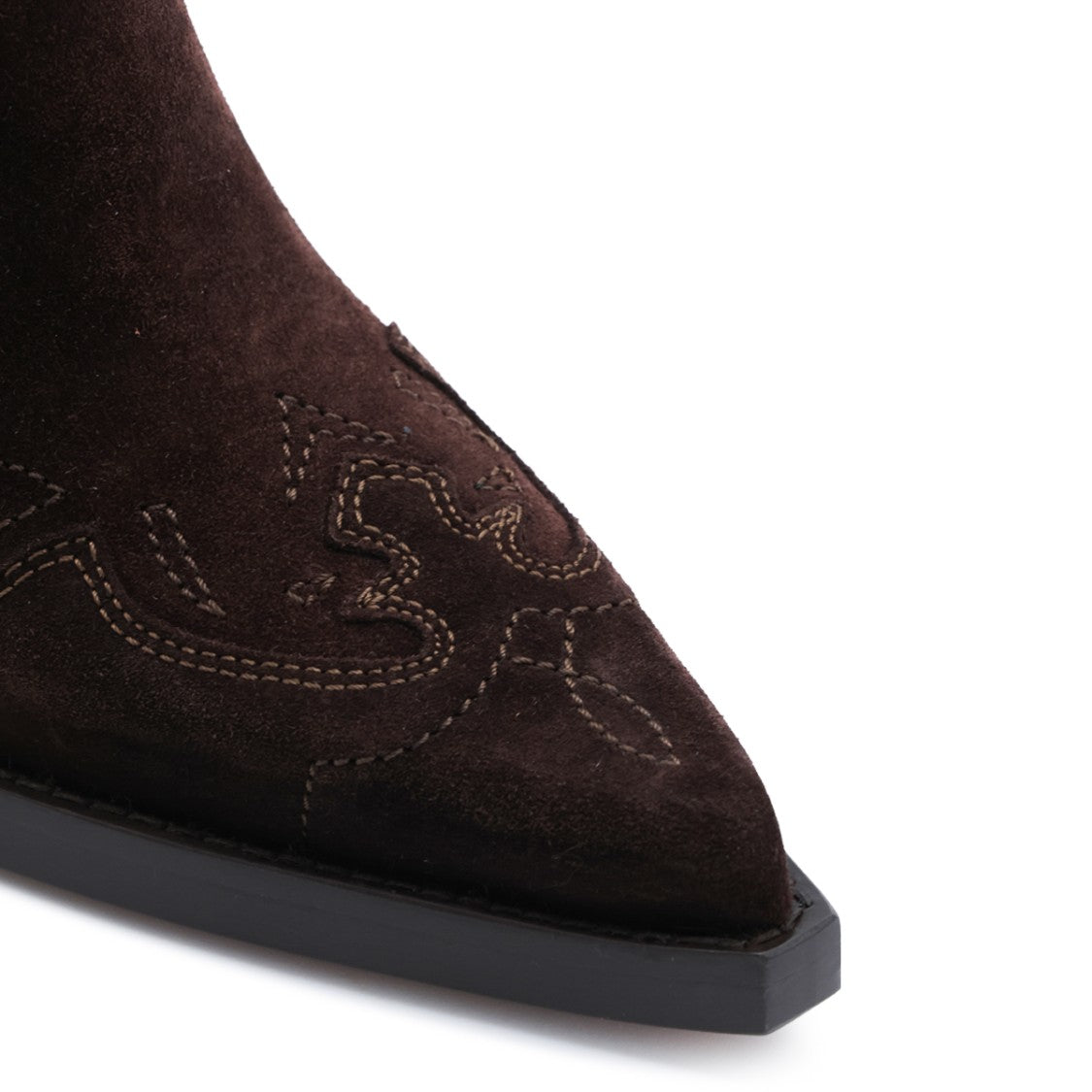 Paris Texas Chocolate Suede Dallas Boots