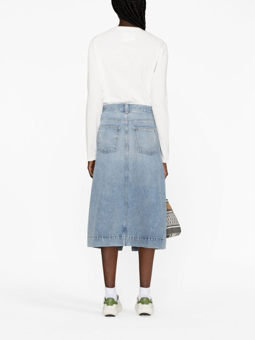 Jil Sander White Long-Sleeved Top