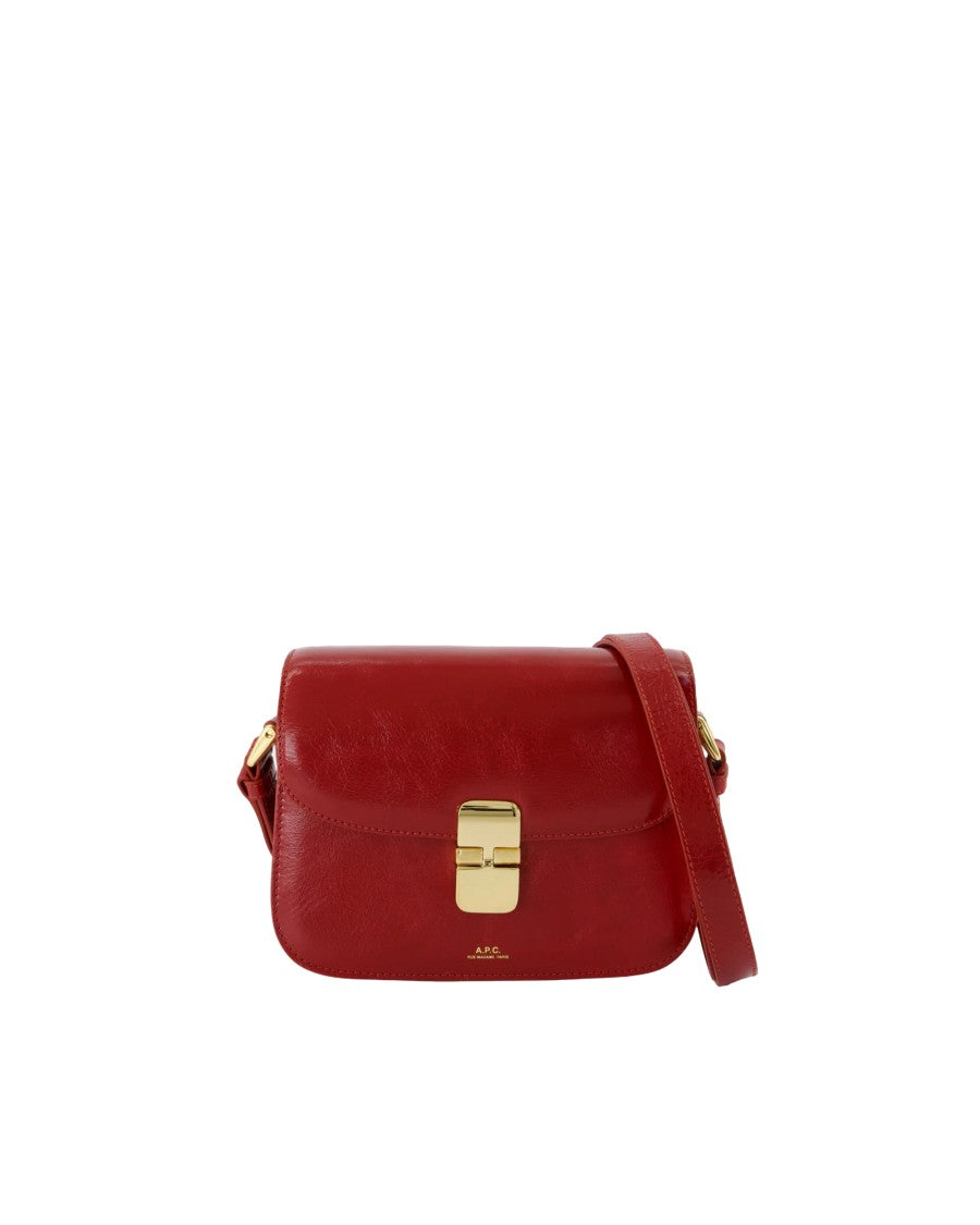A.P.C. Grace Small Red Bag