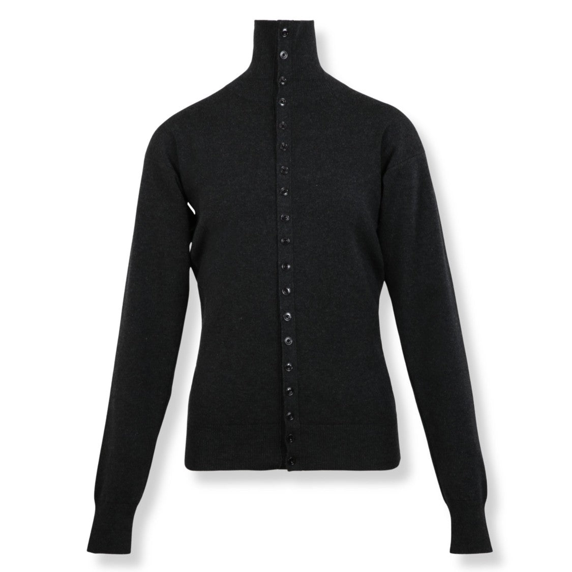 Lemaire High-Neck Fitted Cardigan