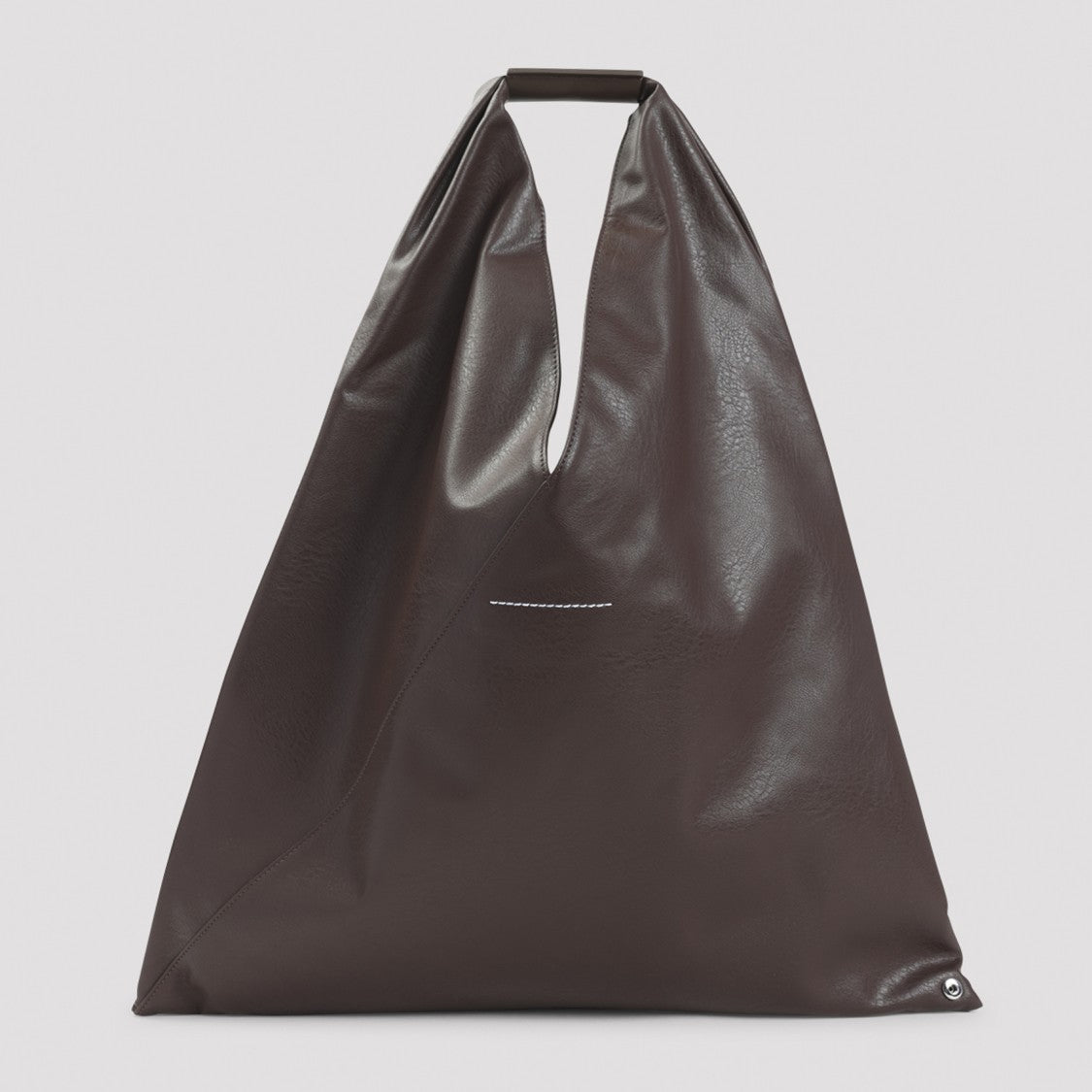 Mm6 By Maison Margiela Triangular Shoulder Bag With Minimalist Design And Spacious Interior
