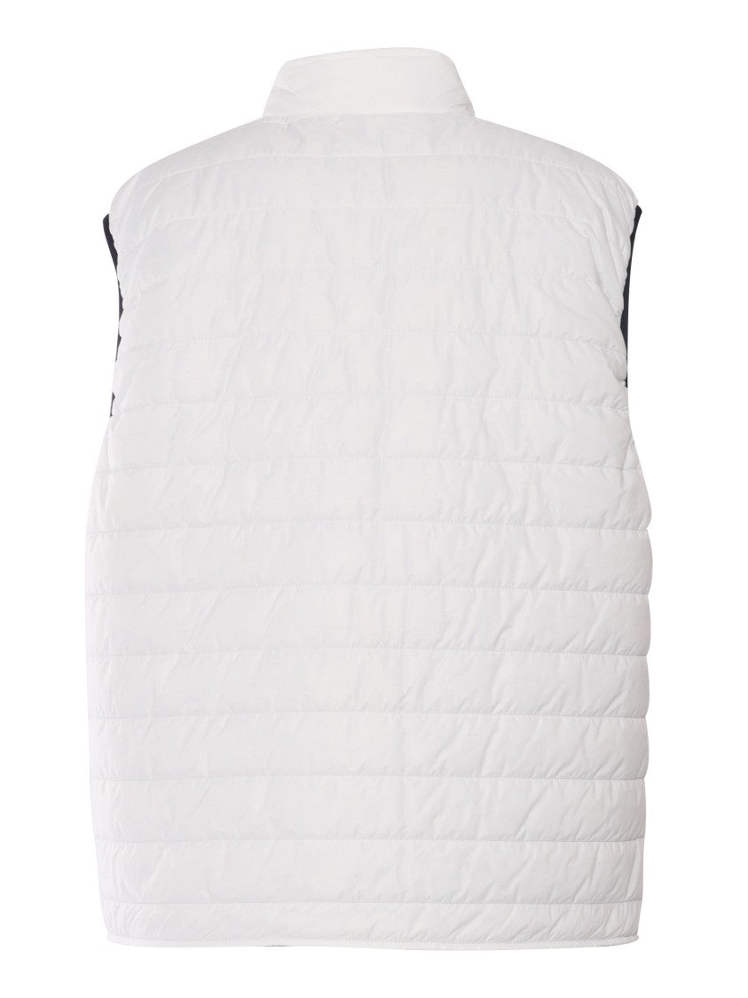 Fay Quilted Padded Vest With High Collar