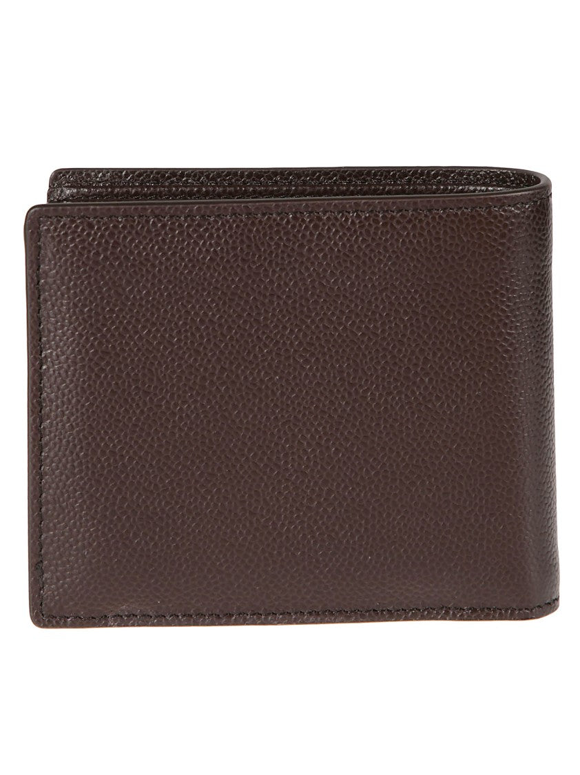Tod's Tsi Brown Textured Leather Wallet