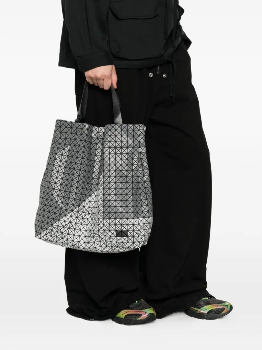 Bao Bao Issey Miyake Geometric Pattern Reflective Tote Bag