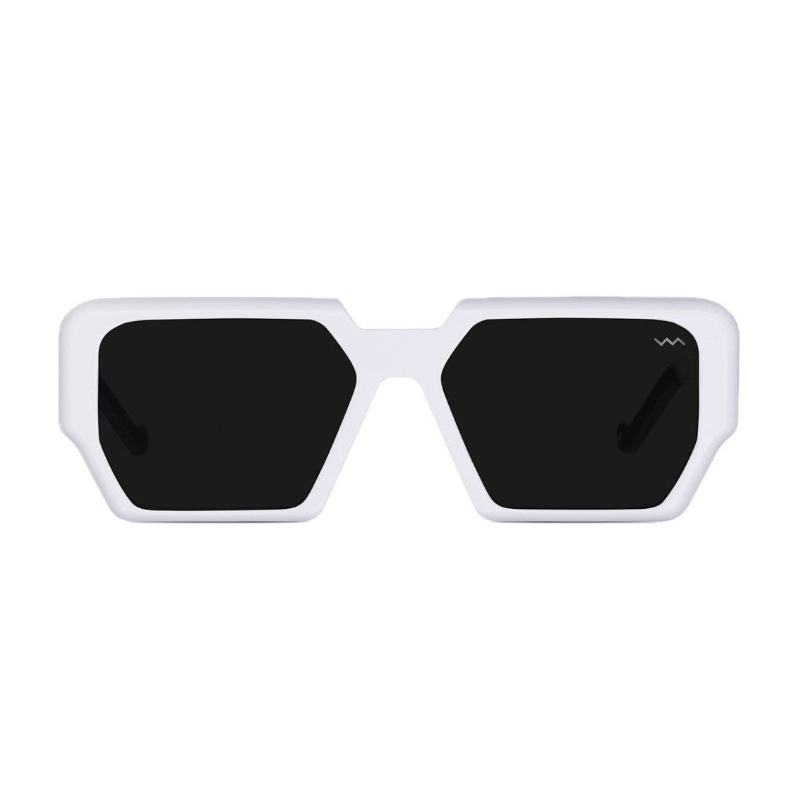 Vava Black Wl0065 White Label Bio-Acetate Rectangular Sunglasses