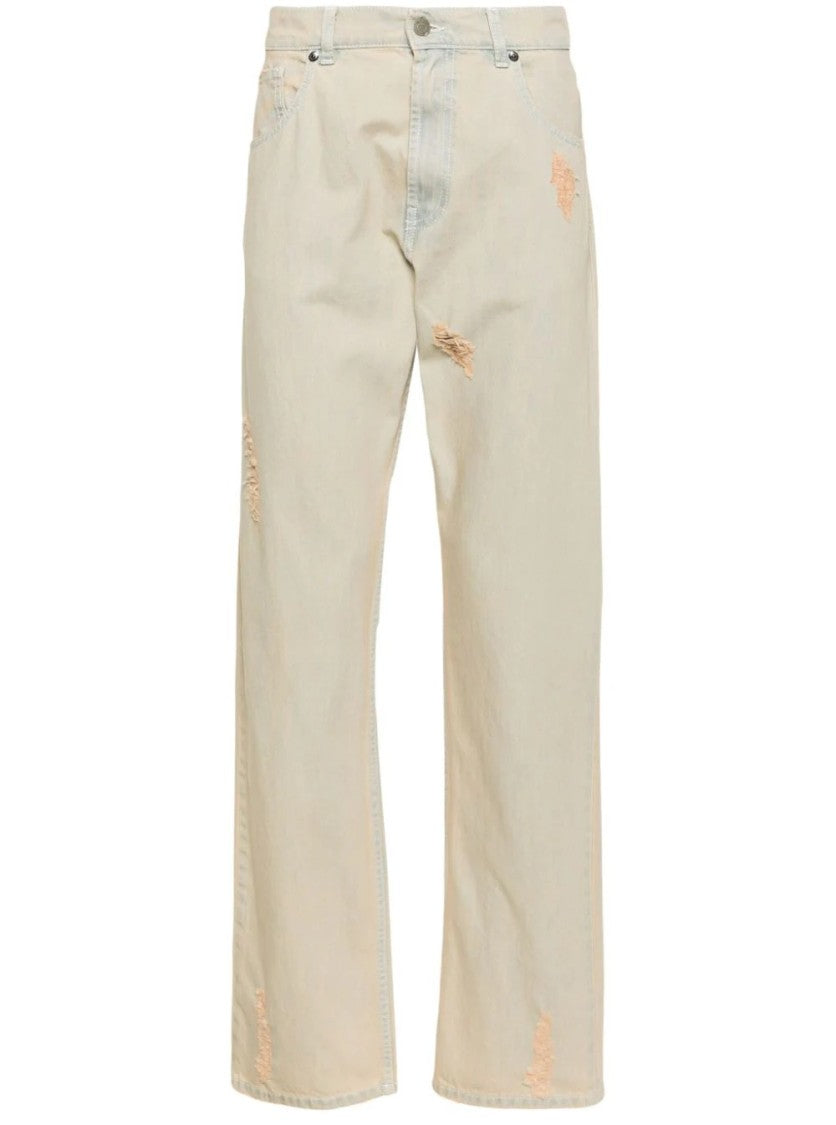 Msgm Lightblue Pantalone Trousers