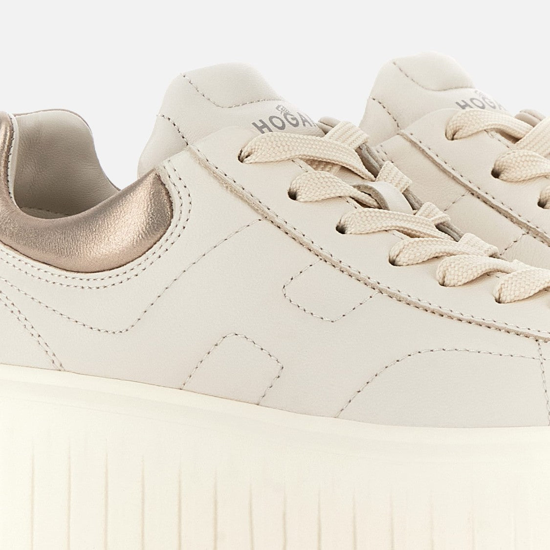 Hogan H-Stripes H Lace-Up Shoes
