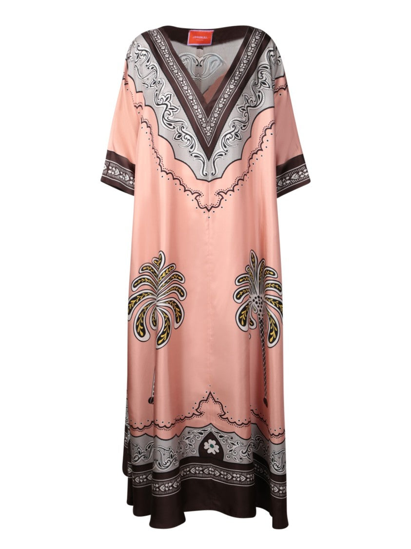 La Double J Lavish Silk Dress With Flowing Silhouette