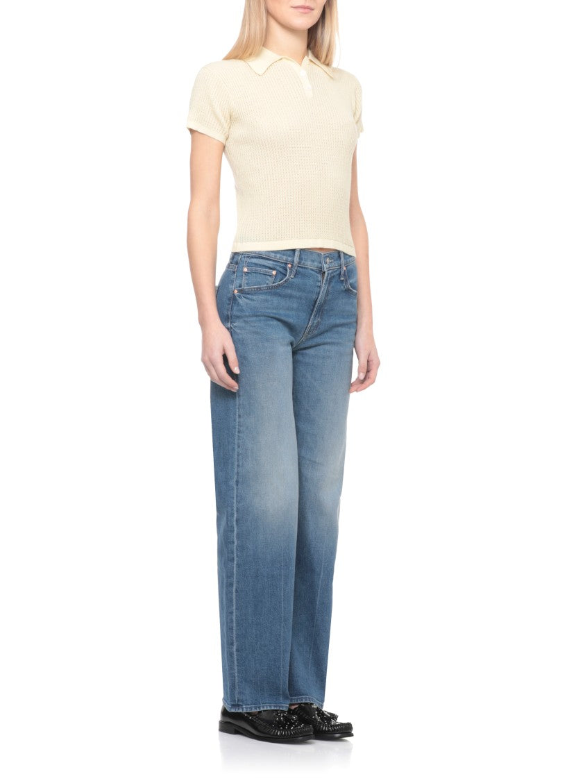 Mother Blue The Mid Rise Jeans