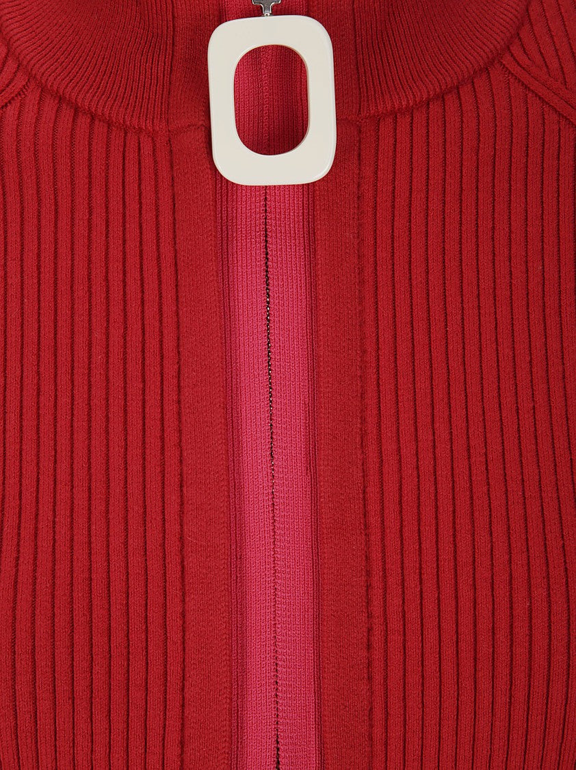 J. W. Anderson Turtleneck Zip-Up Cardigan