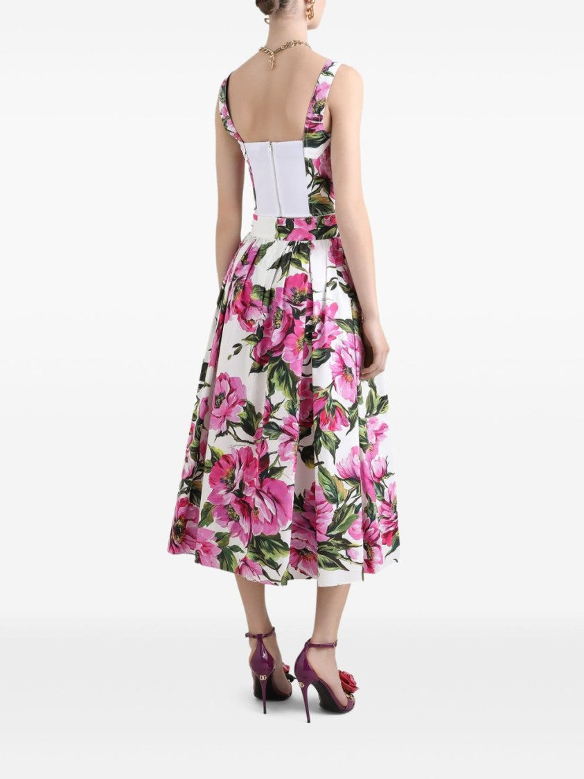 Dolce & Gabbana Top With Flower Print