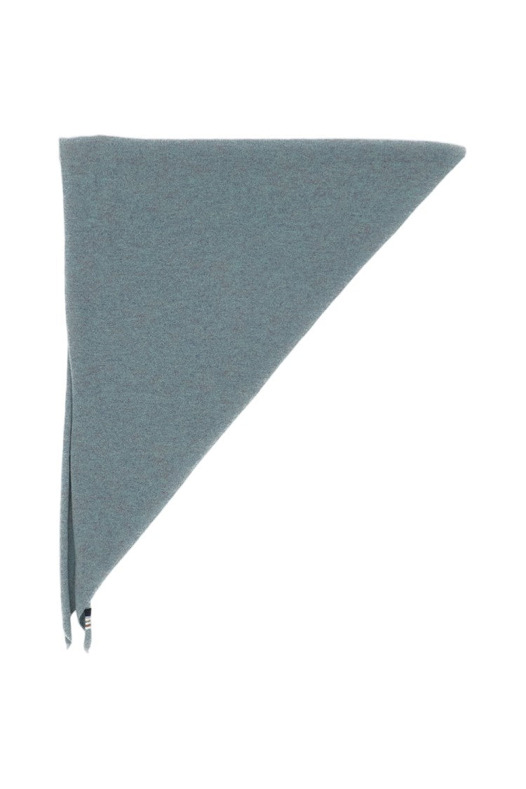 Extreme Cashmere Light Blue Bandana Cashmere-Blend Scarf