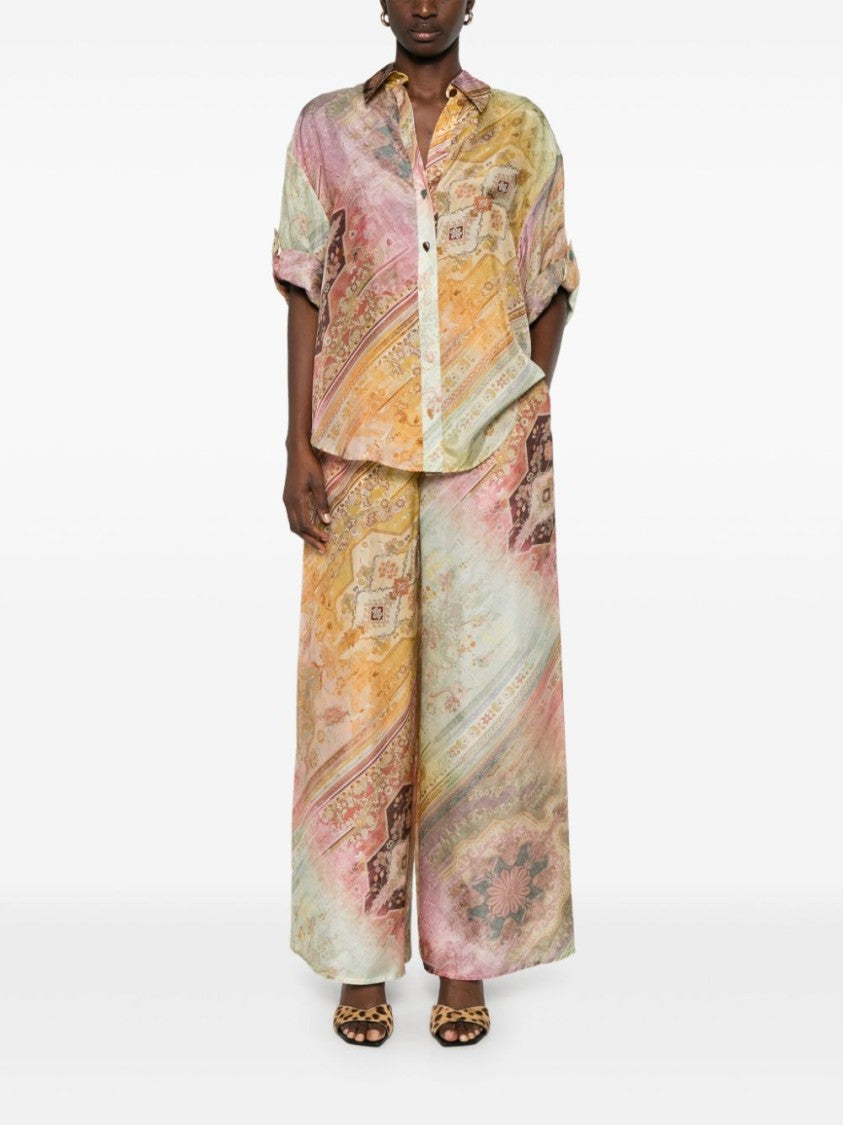 Zimmermann Light Brown Tallow Shirt