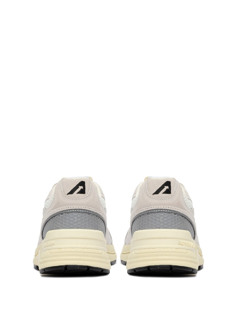 Autry Low-Top Sneakers With Suede And Mesh Accents