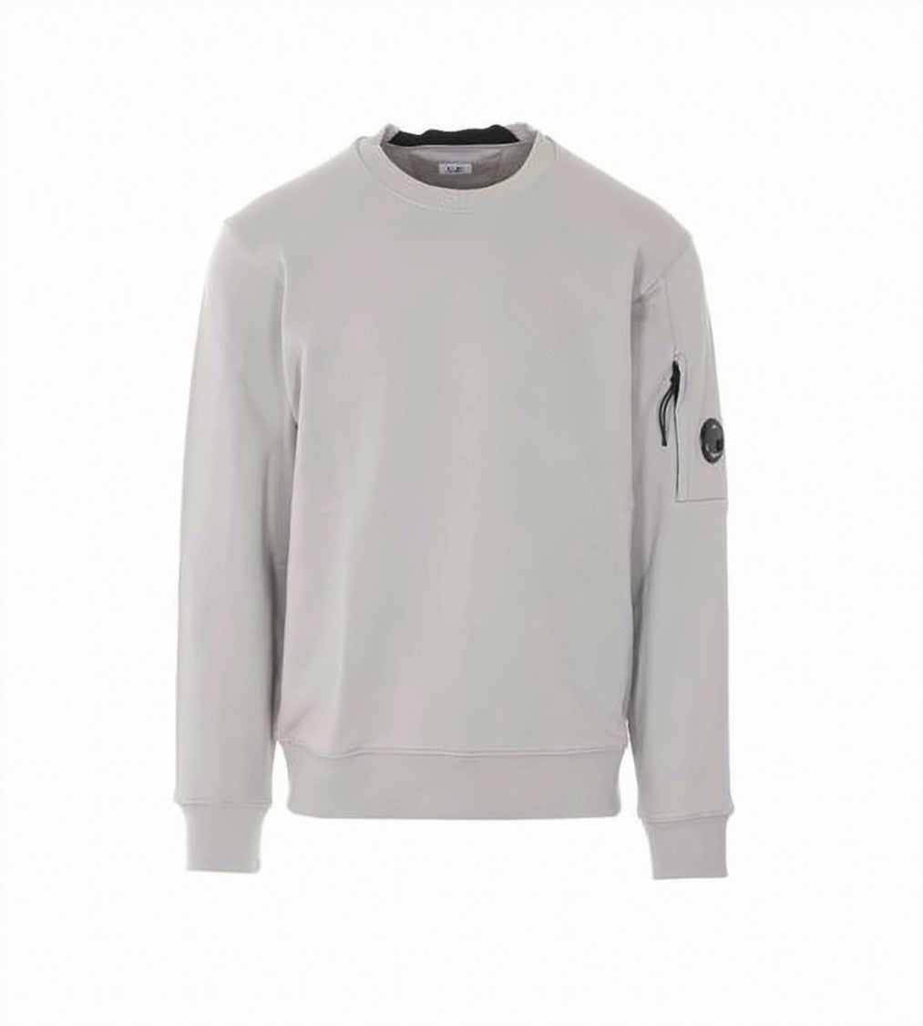 C.P. Company Long-Sleeve Crewneck Sweatshirt With Zippered Pocket