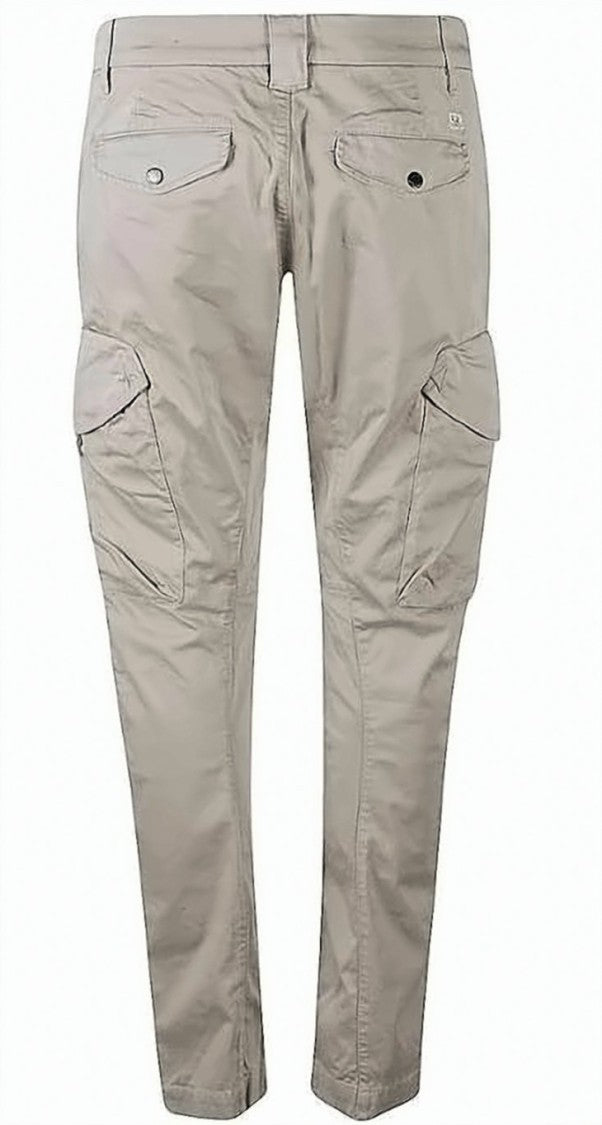 C.P. Company Tailored Straight Pants With Subtle Seam Detailing