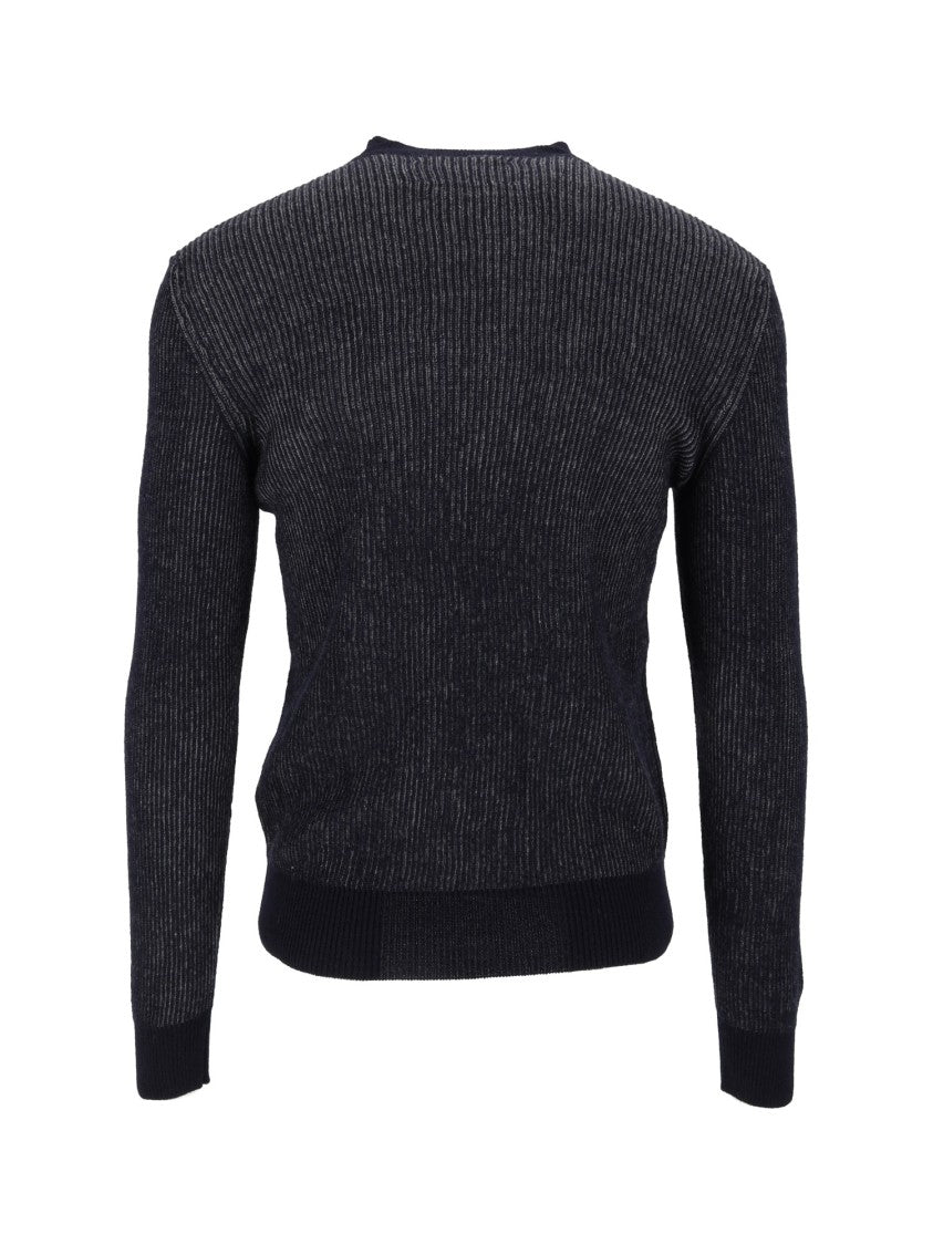 Circolo 1901 Ribbed Structured Wool Sweater