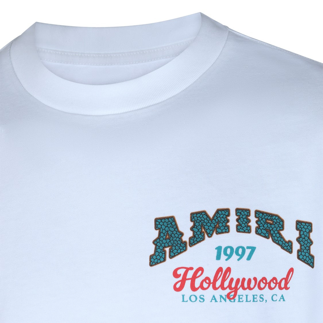 Amiri White Relaxed Graphic Short-Sleeve T-Shirt