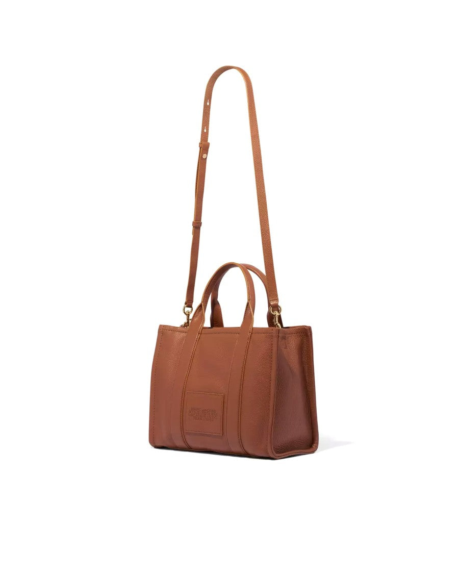 Marc Jacobs Textured Leather Medium Tote Bag With Embossed Detail