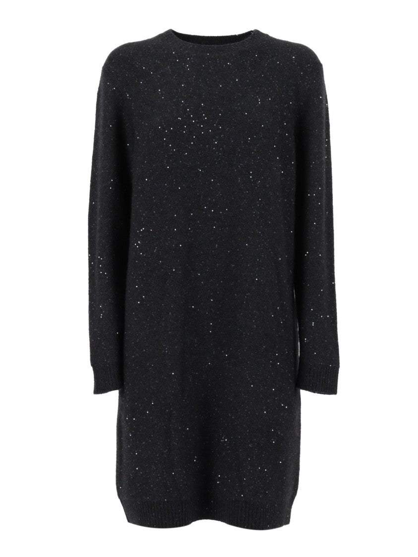 Fabiana Filippi Straight Silhouette Sequined Dress