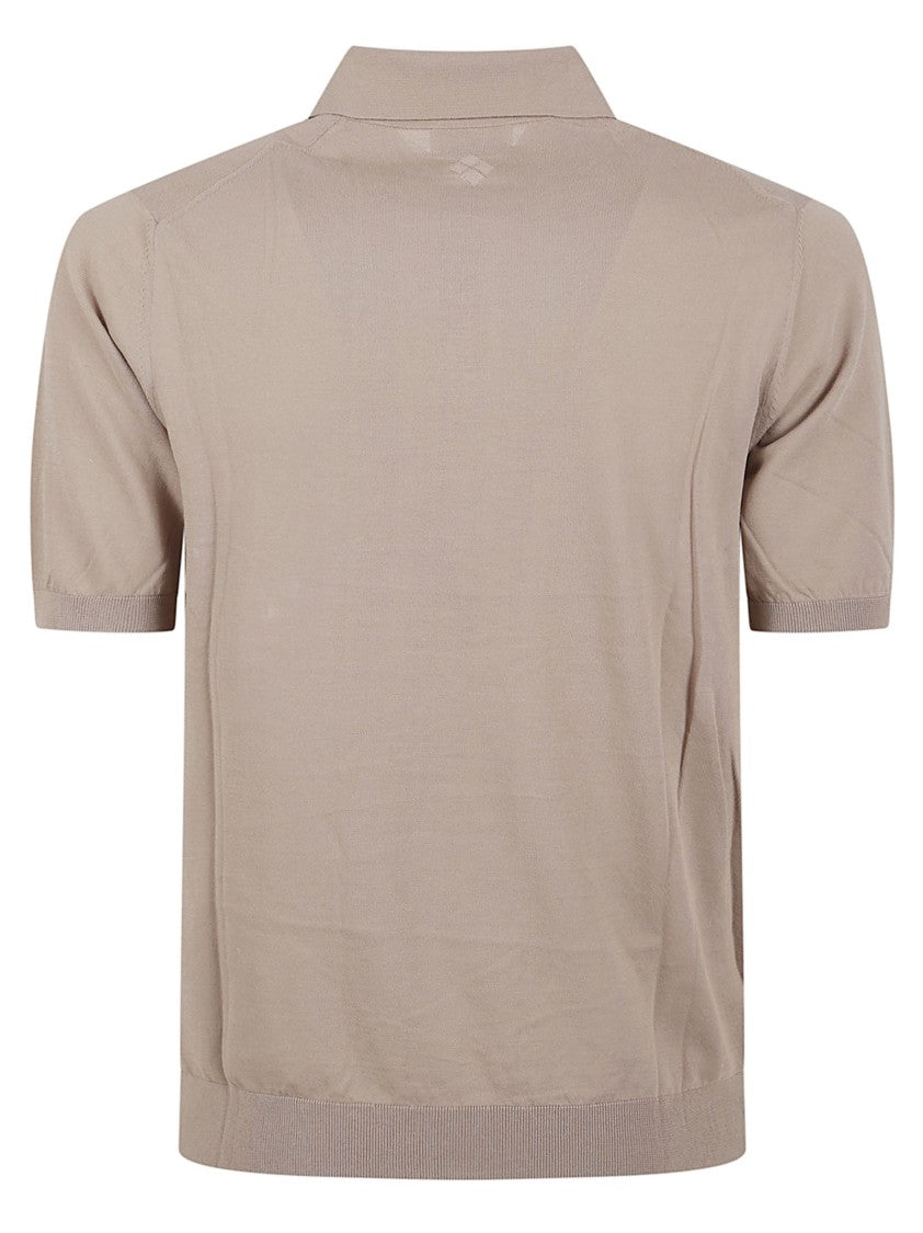 Ballantyne Classic Cotton Polo Shirt With Tailored Silhouette