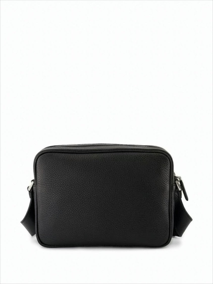Prada Textured Calf Leather Shoulder Bag