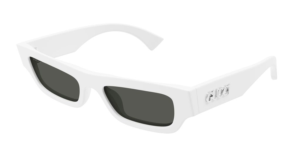 Gucci Sunglasses Gucci Gg1839s 005 White White Grey 52/19/145