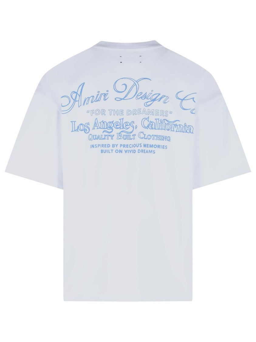 Amiri White Cotton Dreamers Chain T-Shirt