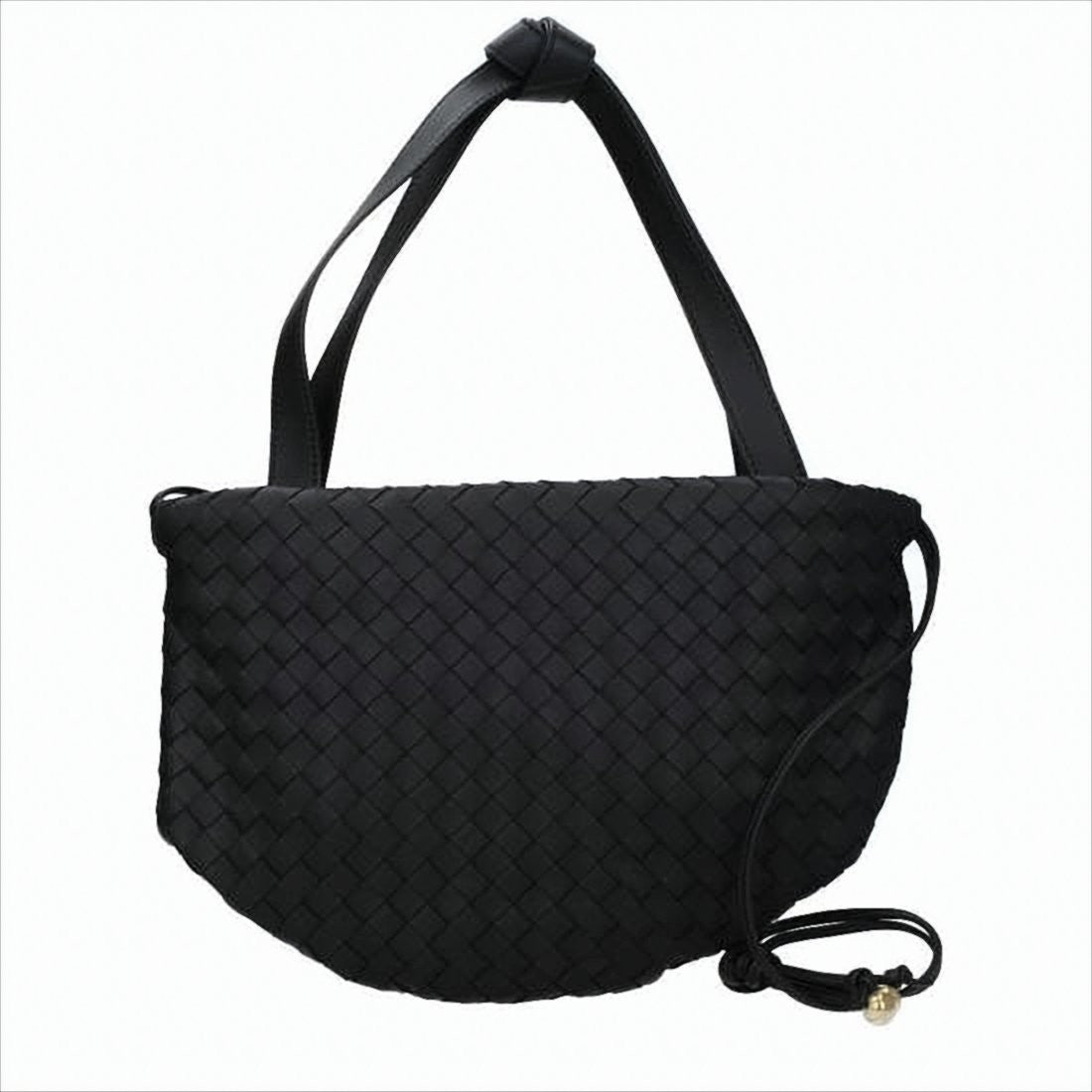 Bottega Veneta Woven Lambskin Shoulder Bag