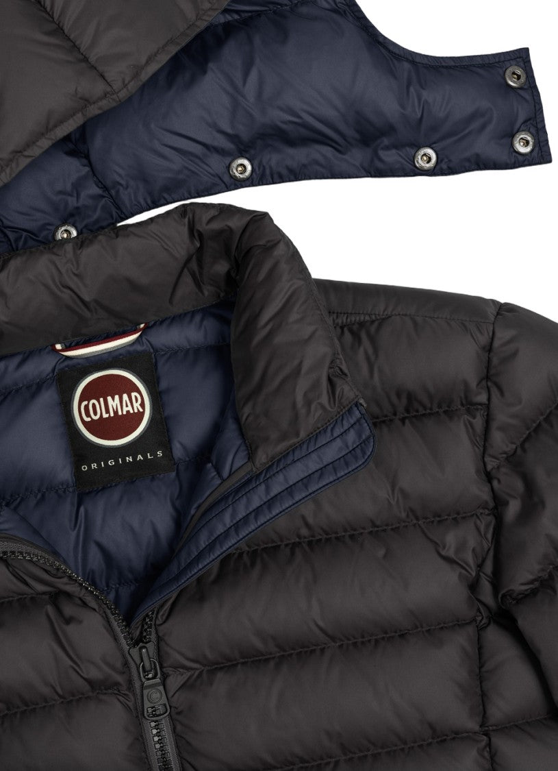 Colmar Originals Padded Black Jacket With Recycled Fabric
