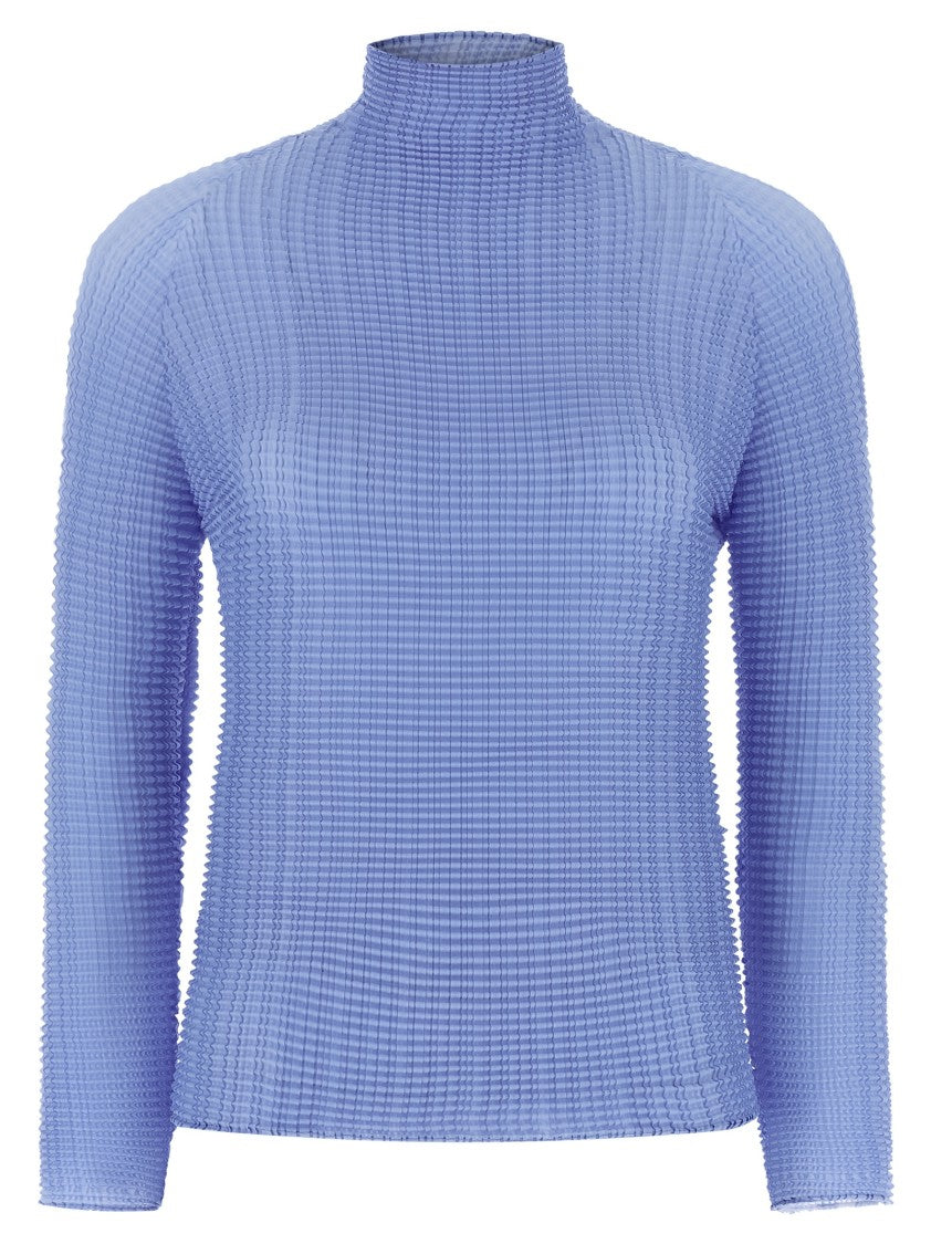Issey Miyake 'Wooly Pleats-66' Blouse