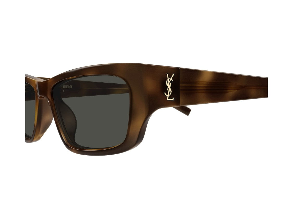 Saint Laurent Sl M182 Jazz Tortoiseshell Oversized Square Sunglasses