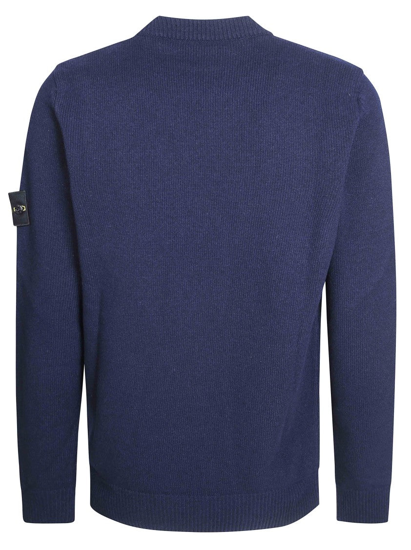 Stone Island Maglia Gc Patch Crewneck Sweater