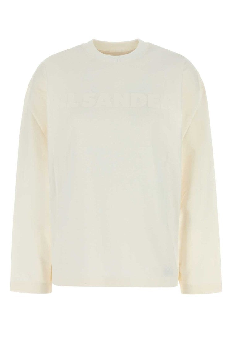 Jil Sander White Cotton T-Shirt