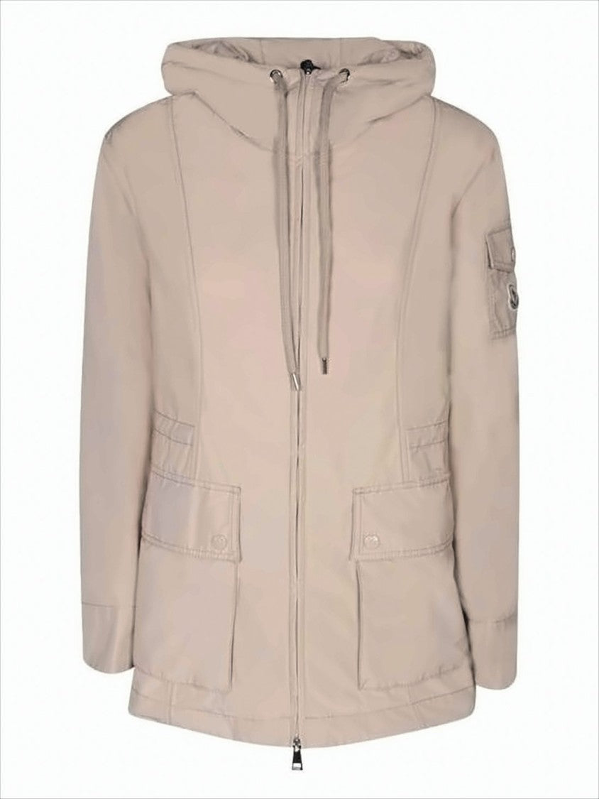 Moncler Hooded Casual Jacket With Adjustable Drawstrings