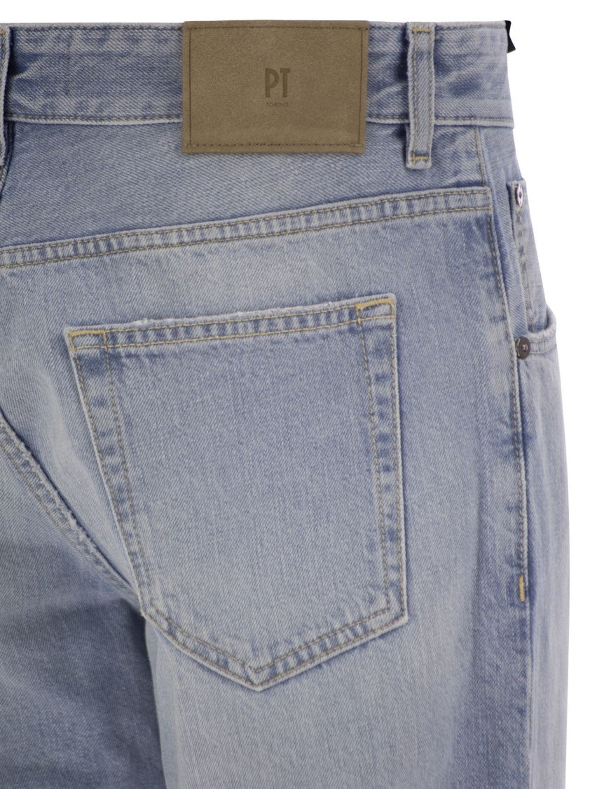 Pt Torino Rebel- Straight-Leg Jeans