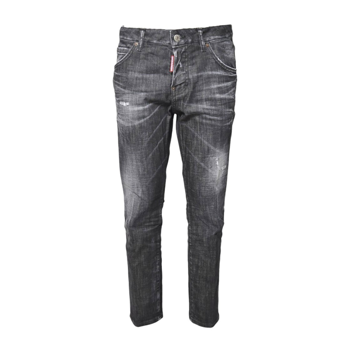 Dsquared2 Cool Girl Easy Jeans In Black Denim