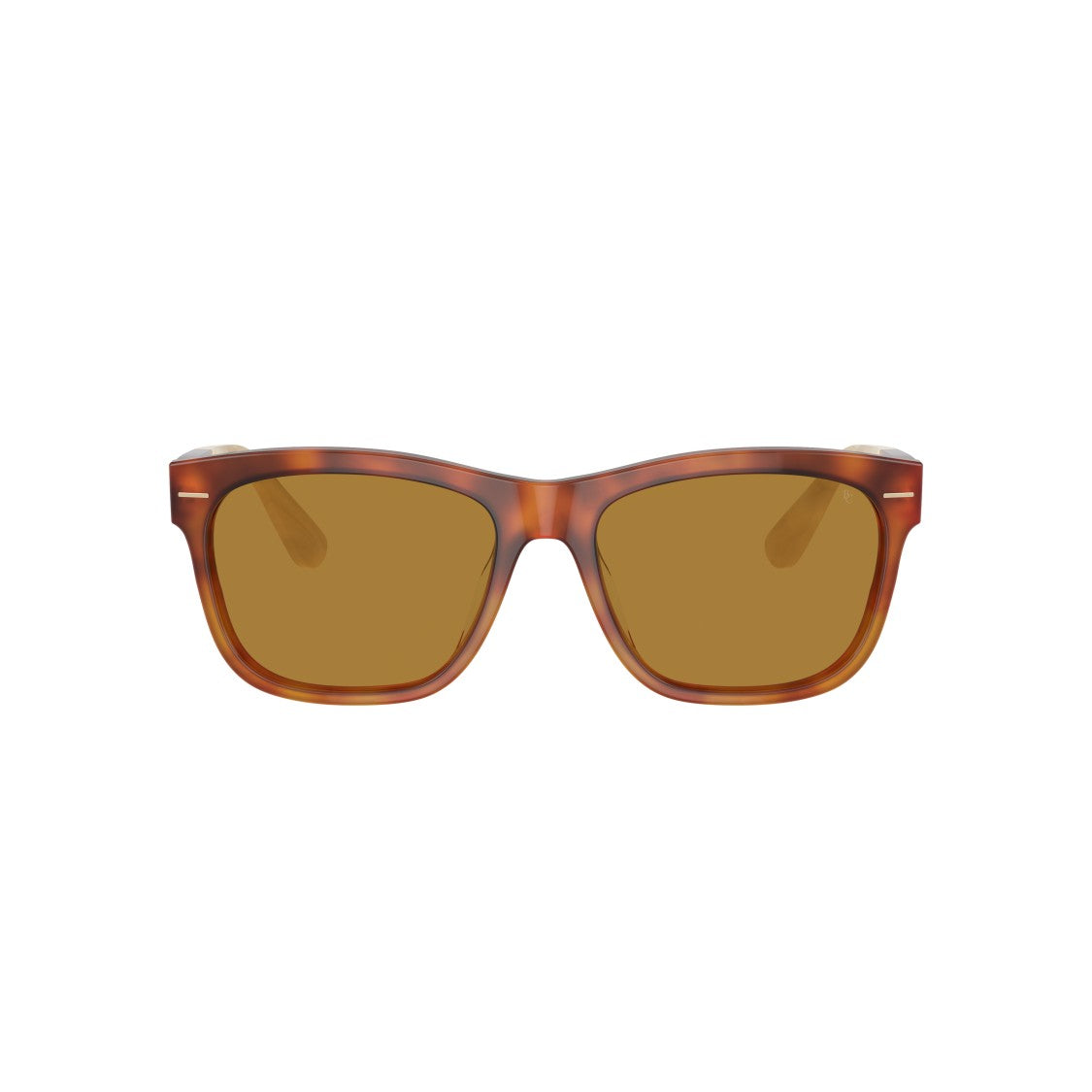 Brunello Cucinelli 0Bc4003s Rectangular Tortoiseshell Sunglasses With Brown Tinted Lenses