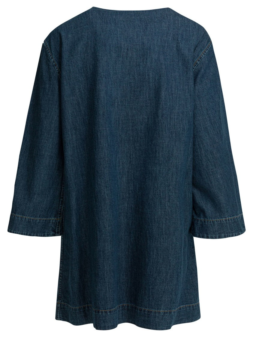 Valentino Relaxed Fit Denim Dress