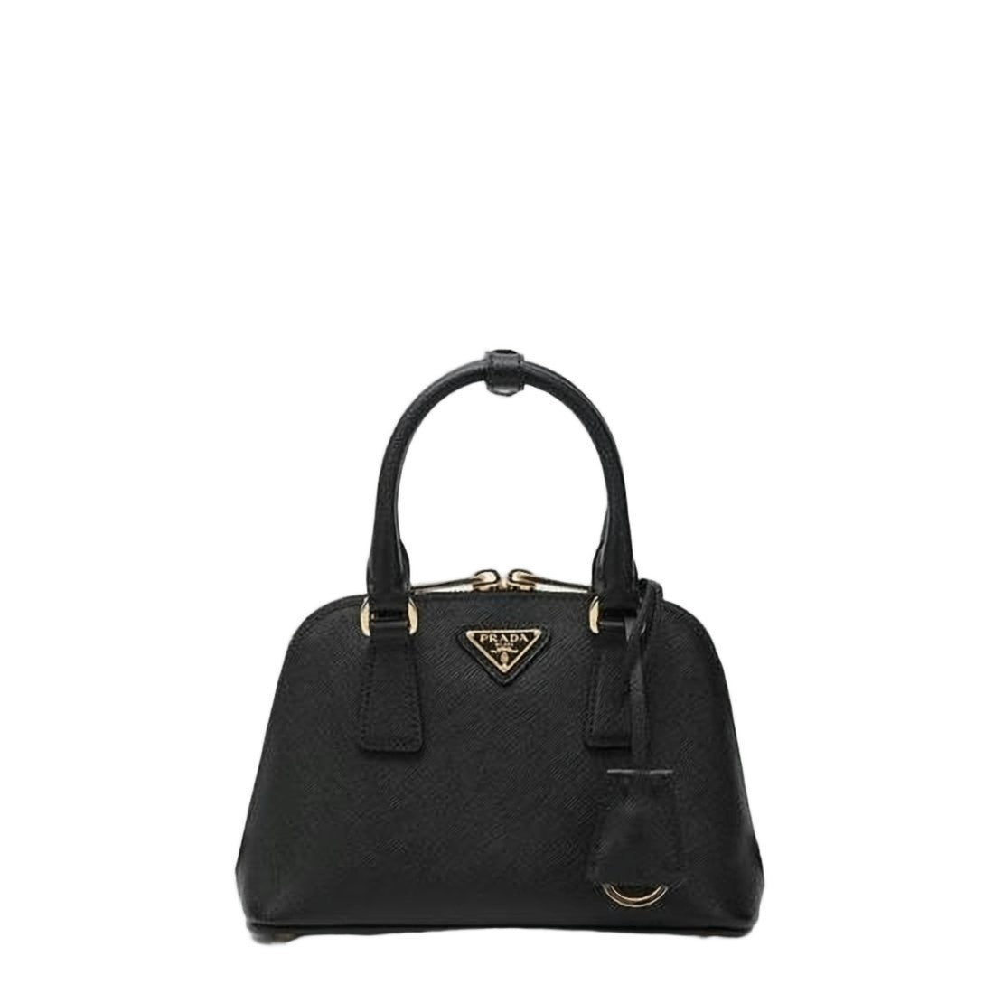 Prada Textured Calf Leather Crossbody Bag