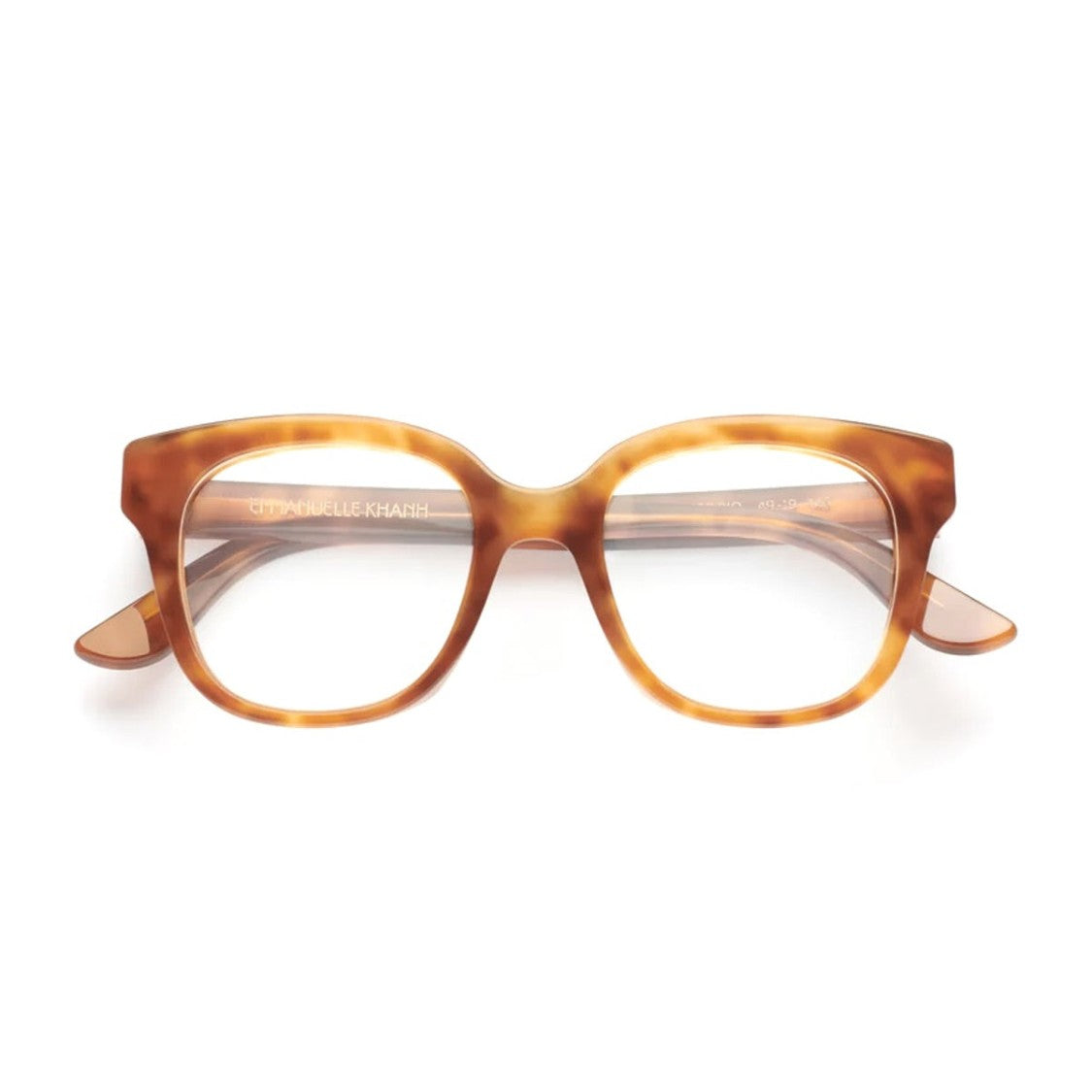 Emmanuelle Khanh Havana April Acetate Eyeglasses