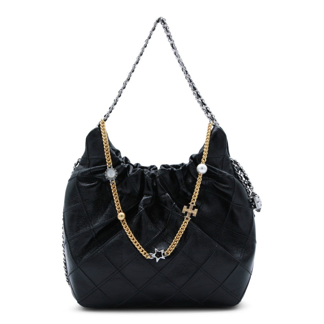 Tory Burch Black Leather Crossbody Bag