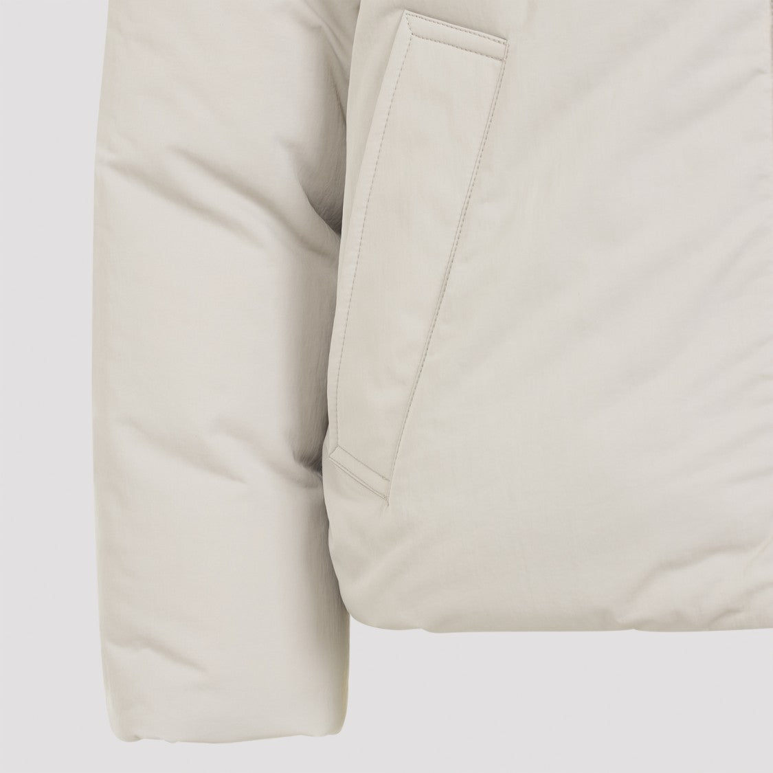 Bottega Veneta Short Padded Neutral Jacket