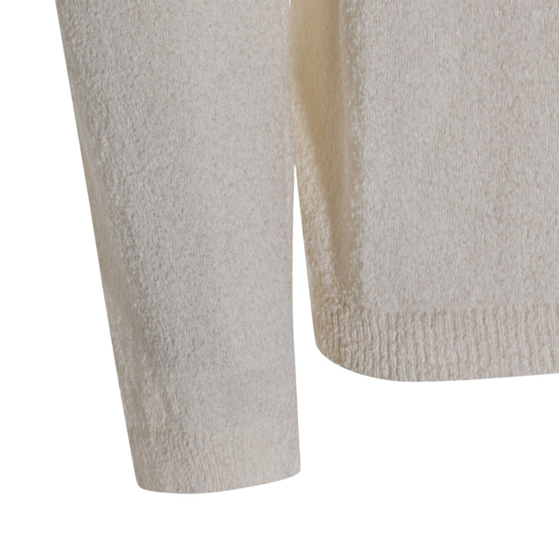 Seven Gauge Long-Sleeve Top And Zipper Detail