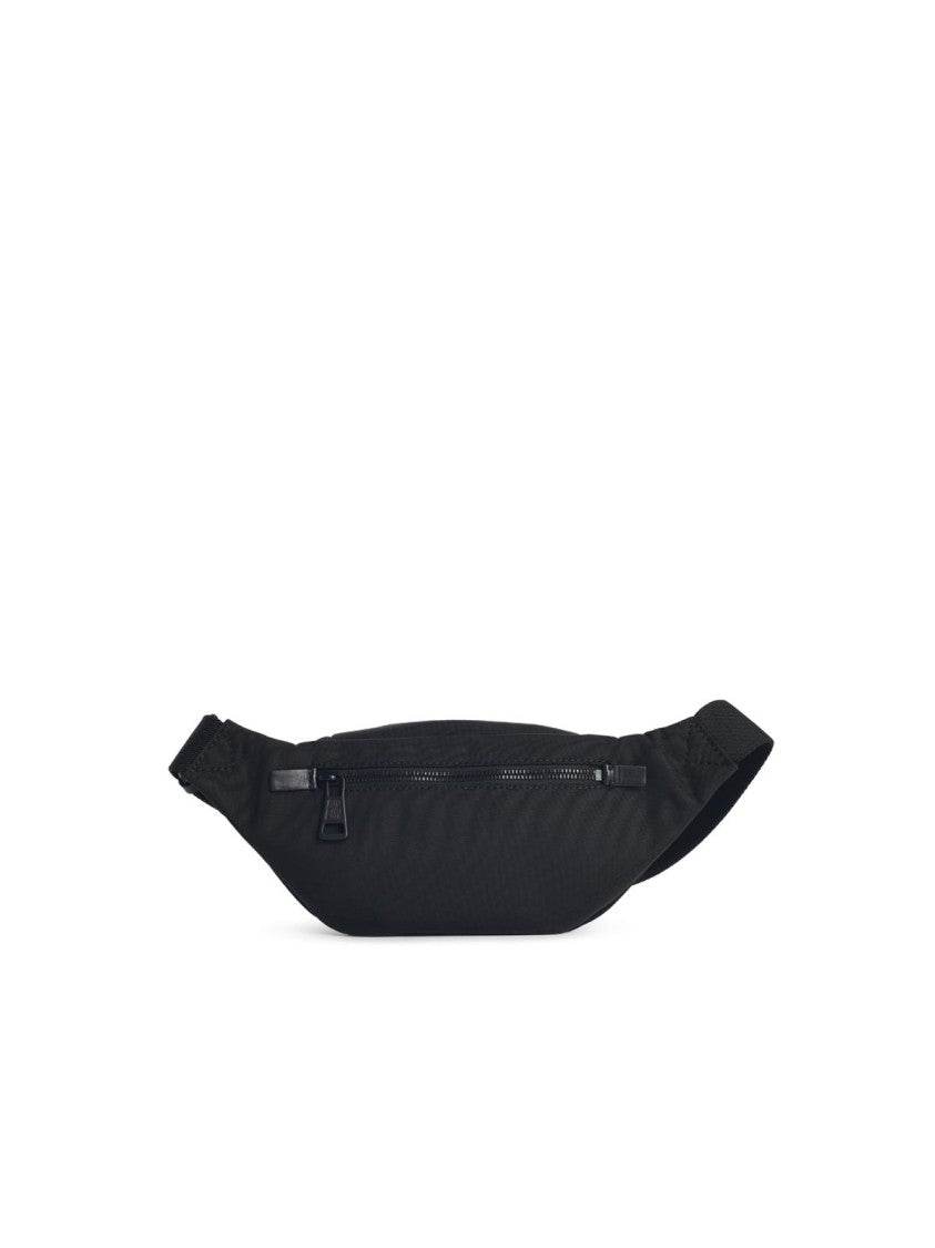 Moncler Small 'Durance' Black Nylon Waist Bag