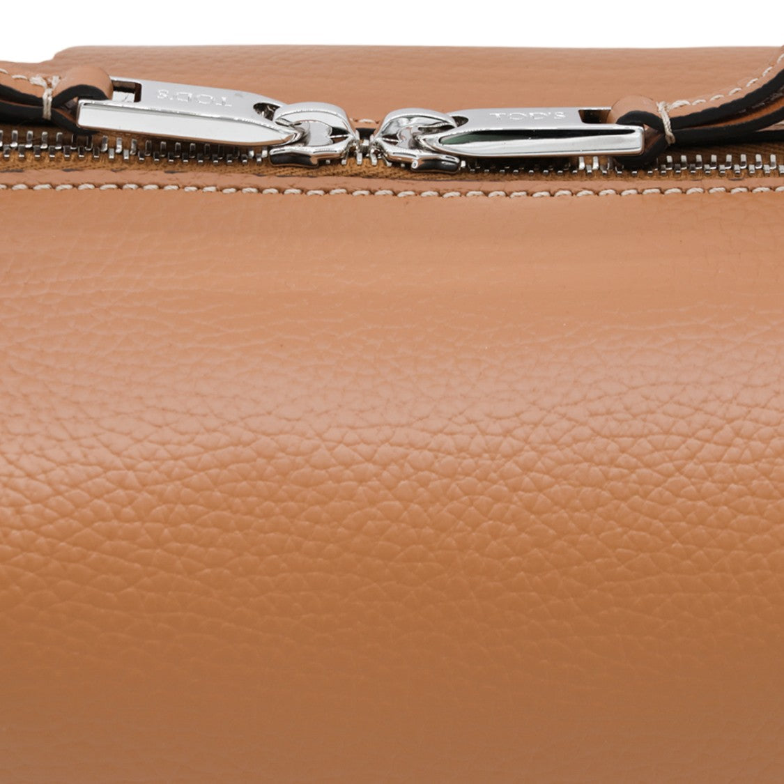 Tod's Structured Handbag With Pebbled Texture
