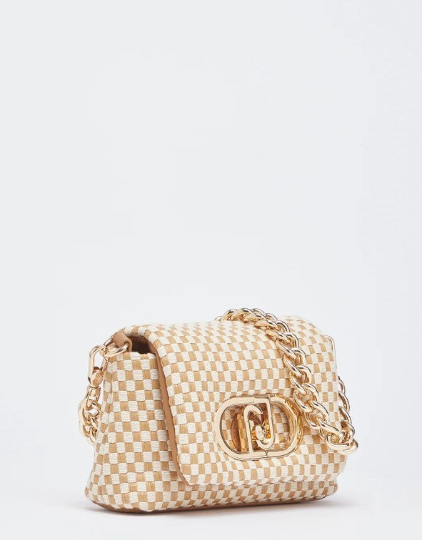 Liu Jo Woven Effect Small Shoulder Bag