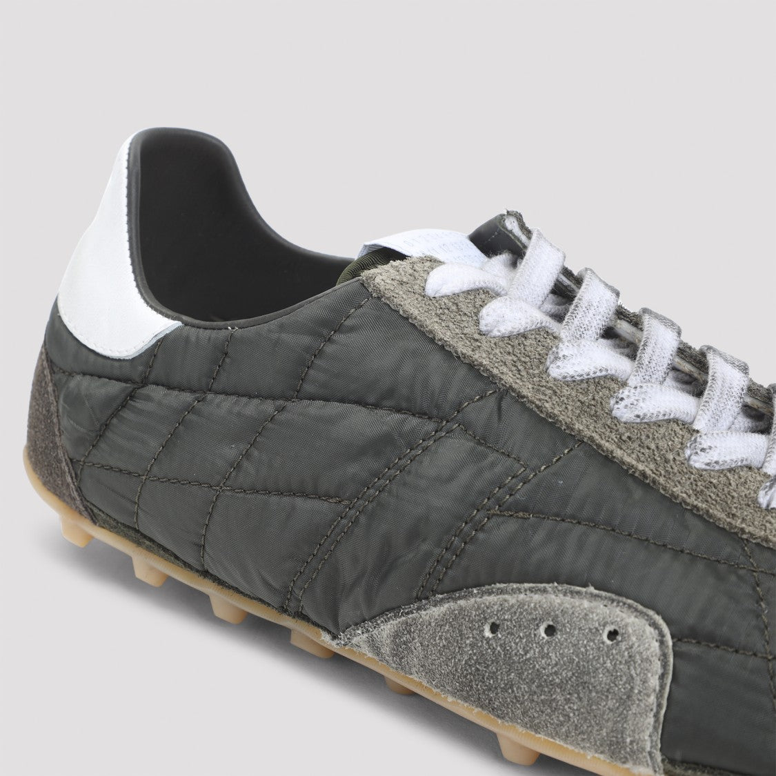 Maison Margiela Sprinters Low Top Green Polyester Sneakers