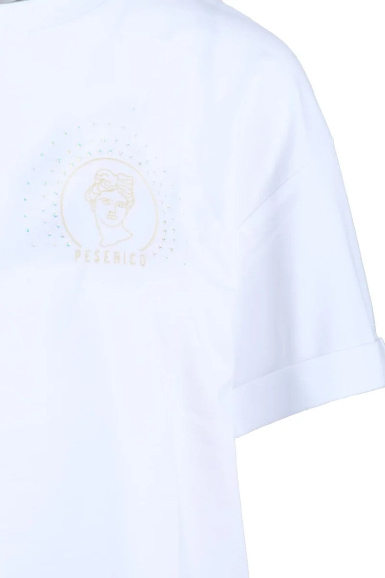 Peserico Stretch T-Shirt - White